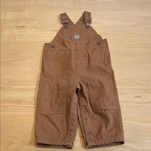 Carhartt Kids Tan Overalls